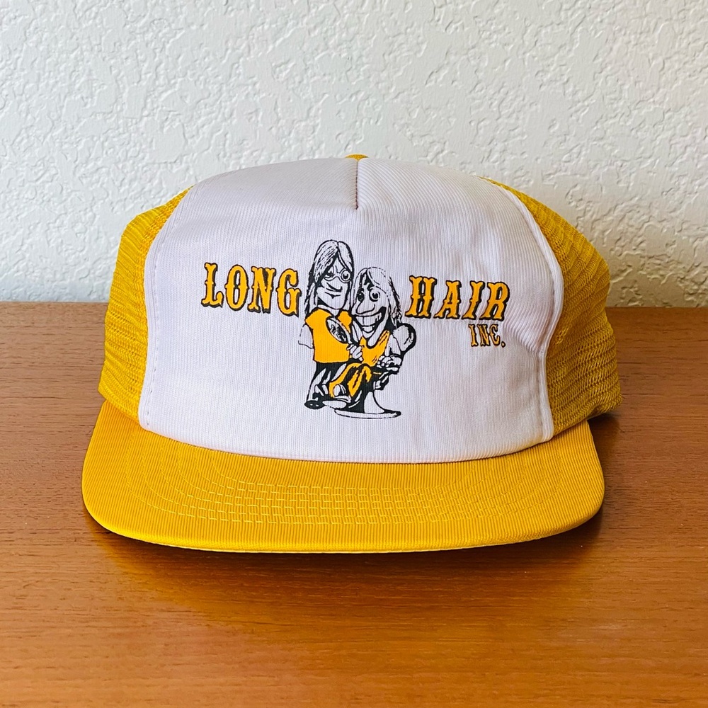 Vintage Long Hair Inc Trucker Hat